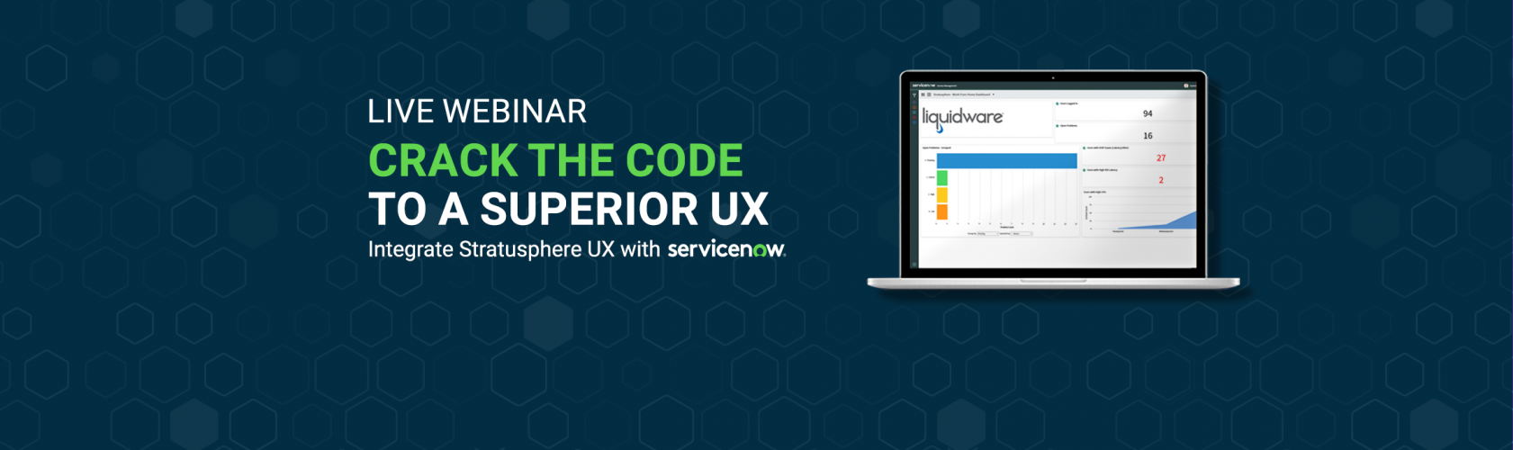 Webinar — Crack the Code to a Superior UX: Integrate Stratusphere UX with ServiceNow