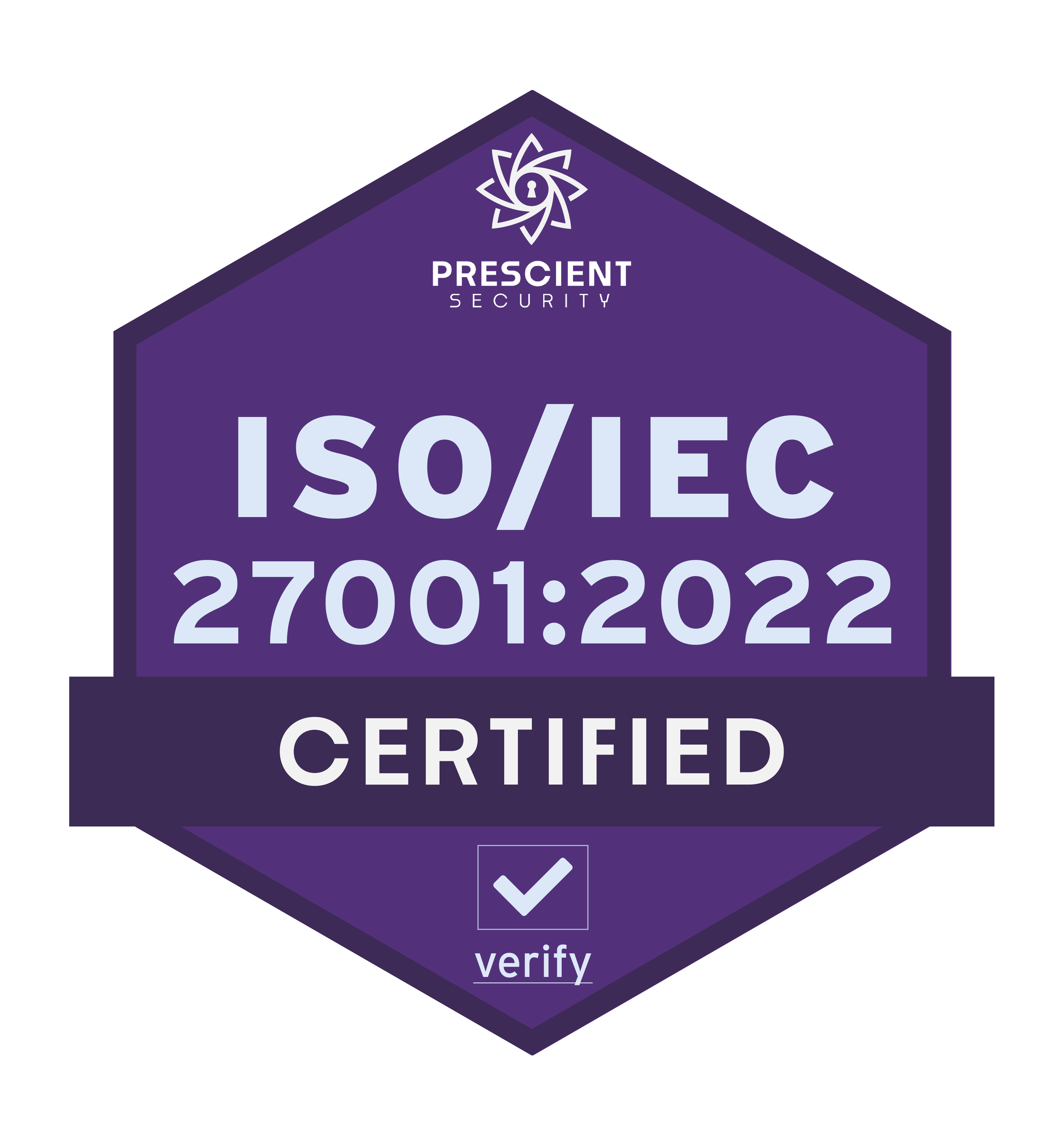 iso/IEC 27001:2022 Cerrtified