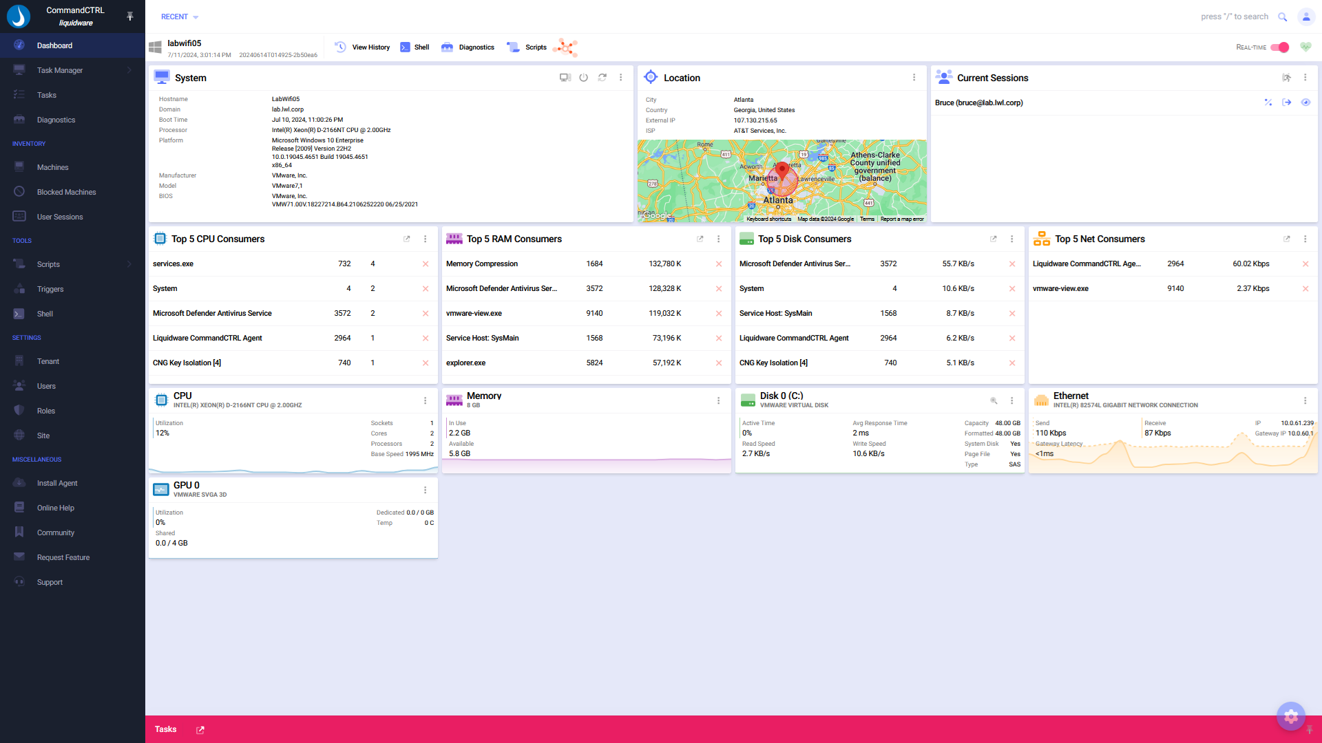 Liquidware CommandCTRL